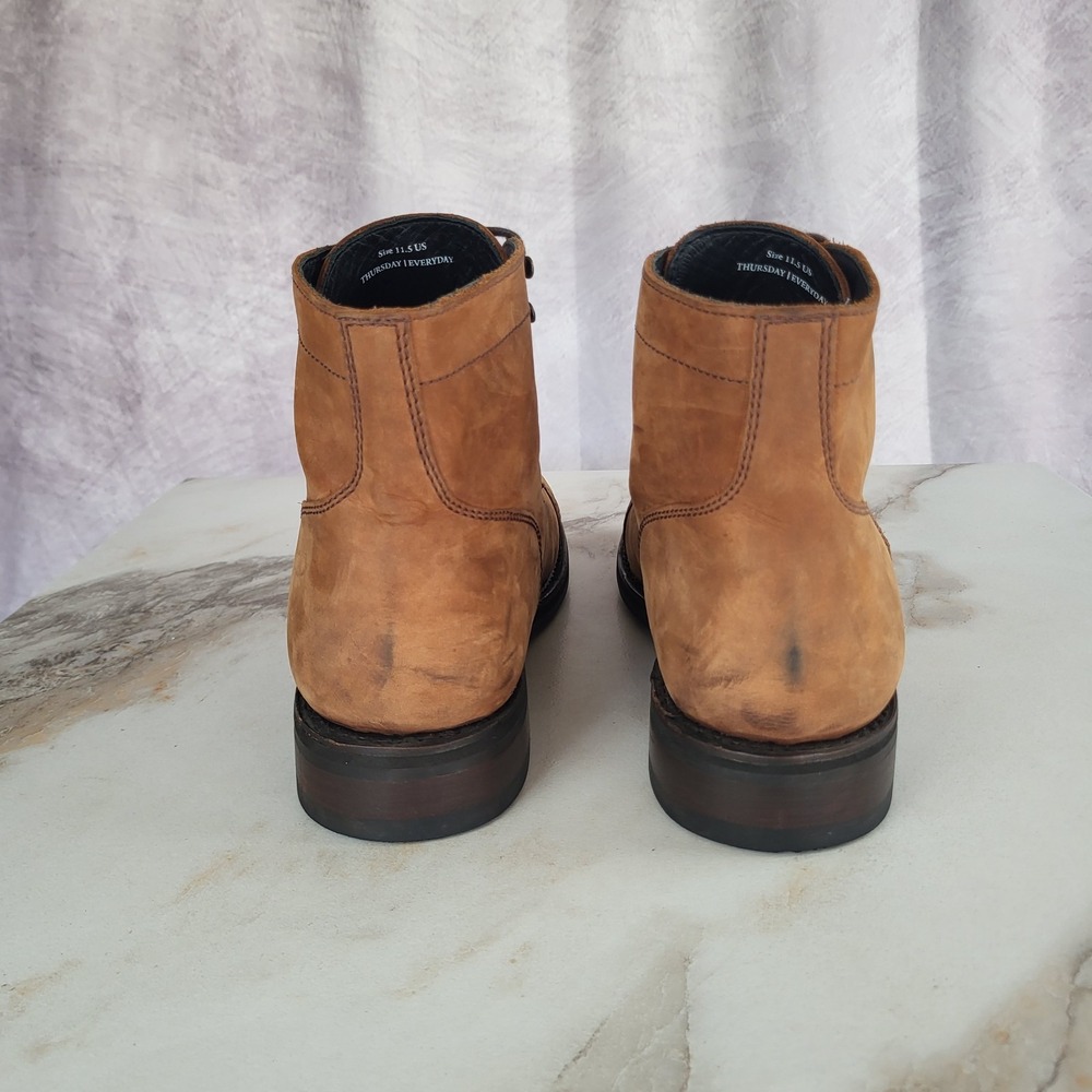 Thursday Captain Cap Toe Boots Size 11.5 Tan - Picture 5 of 15